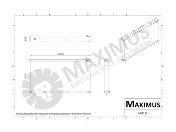 Nový Chladič pro Turistický autobus VAN HOOL T9 ACTRON 915: obrázek 3 Nový Chladič pro Turistický autobus VAN HOOL T9 ACTRON 915: obrázek 3