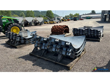 Nový Náhradní díly pro Válec Hamm HAMM + VOLVO Stampffußschalen: obrázek 4