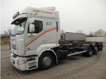 Kontejnérový podvozek/ Výměnná nástavba RENAULT Premium 450