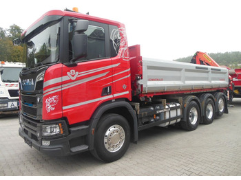 Auto s hydraulickou rukou SCANIA R 580