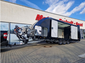 Přívěs na přepravu automobilů BJT Race Transporter 7 397-6023-35-3-10-B 600x228x189cm black ASR Kamera Alufelgen Tridem 3500: obrázek 2