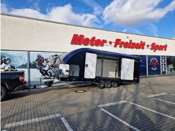 Přívěs na přepravu automobilů BJT Race Transporter 7 397-6023-35-3-10-B 600x228x189cm black ASR Kamera Alufelgen Tridem 3500: obrázek 3