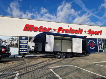 Přívěs na přepravu automobilů BJT Race Transporter 7 397-6023-35-3-10-B 600x228x189cm black ASR Kamera Alufelgen Tridem 3500: obrázek 4
