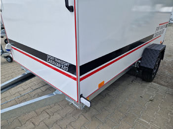 Karavan Koffer Camp TFS ST 320.01 320x150x180cm Premium Rampe Seitentür Fenster Bett 1300kg 100km/H: obrázek 3