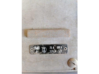 Elektrický systém pro Autočerpadlo CMC plug connection  for Putzmeister PM500 concrete pump: obrázek 2