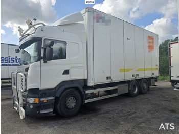 Skříňový nákladní auto SCANIA R 490