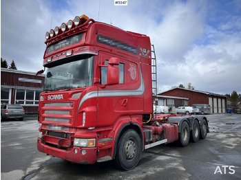 Hákový nosič kontejnerů SCANIA R 500