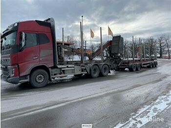 Lesovůz Volvo FH16 650 TIMBER TRUCK without crane with 5-axle TR: obrázek 1