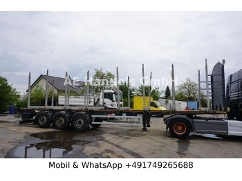 Klanicový návěs MEGA ND3-C231 Lang-Holz *8x Rungen / Liftachse: obrázek 2
