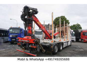 Auto s hydraulickou rukou, Lesovůz Scania R580 V8 Highline Palfinger-M120L97 *Retarder/ACC: obrázek 4