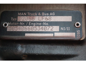 Motor pro Nákladní auto MAN D2066LF68 EURO6 320PS: obrázek 5