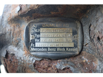 Zadní náprava pro Nákladní auto Mercedes-Benz R485-13A/C22.5 41/15 748595M738078: obrázek 4