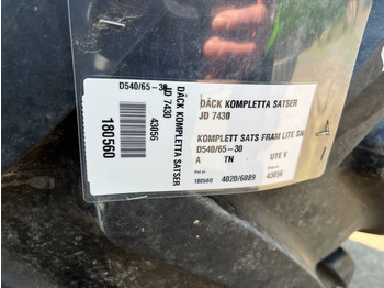 Pneumatiky pro Zemědělská technika Michelin 540/65R30 till John Deere 7430: obrázek 2