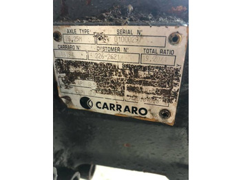 Náprava a díly CARRARO