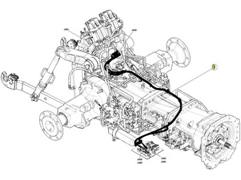 Kabely/ Vodiče pro Traktor Claas Arion 550-520 650-620 - kabel wiązka elektryczna 0021500712: obrázek 2 Kabely/ Vodiče pro Traktor Claas Arion 550-520 650-620 - kabel wiązka elektryczna 0021500712: obrázek 2