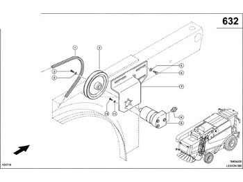 Hydraulický motor CLAAS