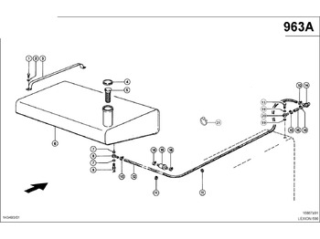 Palivová nádrž CLAAS