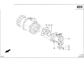 Hydraulický motor CLAAS