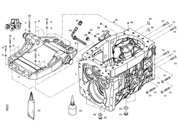 Převodovka a díly FENDT