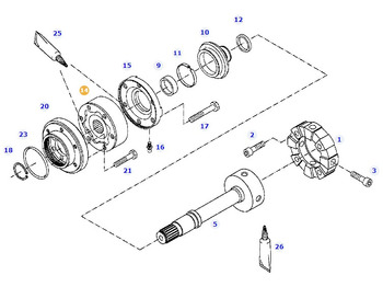 Převodovka a díly FENDT
