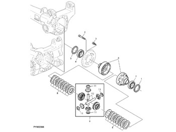 Transmise JOHN DEERE