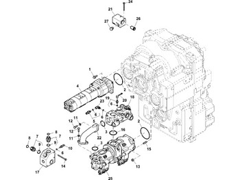 Hydraulické čerpadlo JOHN DEERE