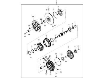 Motor a díly JOHN DEERE