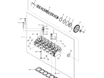 Rozvodový hřídel JOHN DEERE