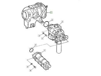 Hydraulické čerpadlo JOHN DEERE
