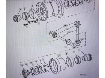 Diferenciál JOHN DEERE
