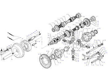 Převodovka a díly MASSEY FERGUSON