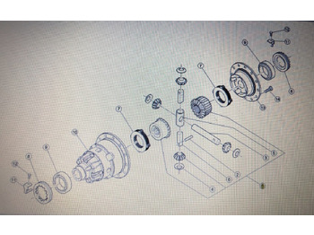 Diferenciál CLAAS