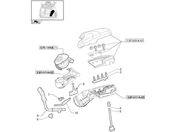 Kabina a interiér NEW HOLLAND