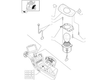 Kabina a interiér NEW HOLLAND