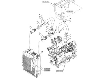 Motor a díly NEW HOLLAND