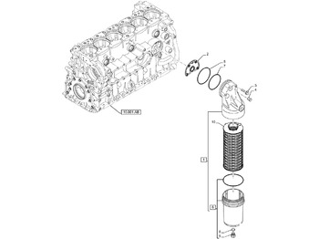 Motor a díly NEW HOLLAND