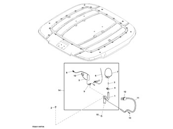 Světlo/ Osvětlení JOHN DEERE