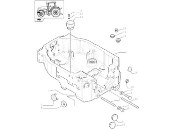 Náhradní díly NEW HOLLAND