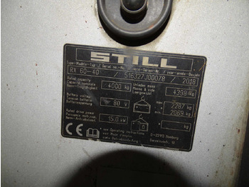 Elektrický vysokozdvižný vozík STILL RX60-40: obrázek 2