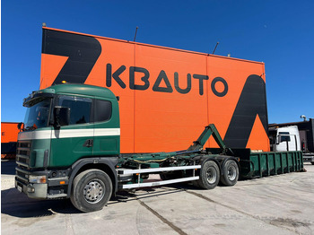 Hákový nosič kontejnerů SCANIA R124