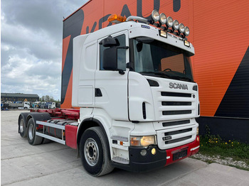 Hákový nosič kontejnerů Scania R 480 6x2 HIAB 20 ton / L=5200 mm: obrázek 4