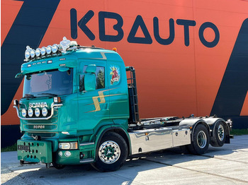 Hákový nosič kontejnerů SCANIA R 520