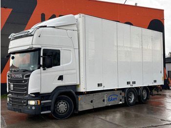 Skříňový nákladní auto SCANIA R 580