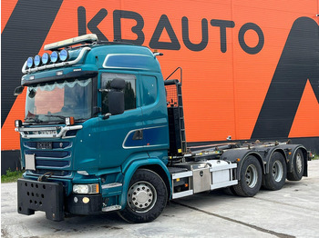 Hákový nosič kontejnerů SCANIA R 580
