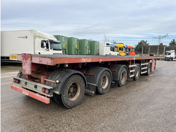 Návěs valník/ Plato Nooteboom OVB-90-05 / 5 axle 12 Ton Hydraulic / BPW Drum / Ballast Trailer: obrázek 2