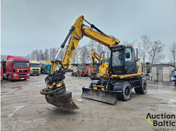 Kolesové rýpadlo JCB JS145W