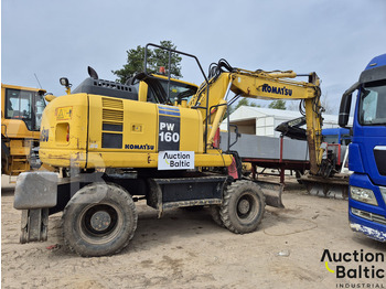 Kolesové rýpadlo KOMATSU PW160