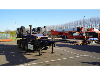 Kontejnerovy návěs/ Výměnná nástavba Krone 3 AXLE CONTAINER TRANSPORT TRAILER: obrázek 3