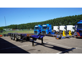 Kontejnerovy návěs/ Výměnná nástavba Pacton 3 AXLE MULTI CONTAINER TRANSPORT TRAILER EXTENDABLE 45 FT: obrázek 3