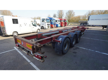 Kontejnerovy návěs/ Výměnná nástavba Renders 3 AXLE EXTENDABLE CONTAINER TRANSPORT TRAILER: obrázek 4